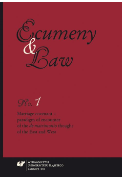 Ecumeny and Law 2013, No....
