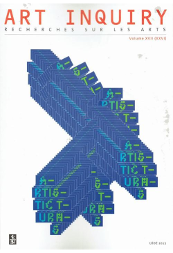 Art Inquiry. Recherches sur...