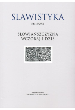 Slawistyka 12/2012....