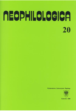 Neophilologica. Vol. 20:...