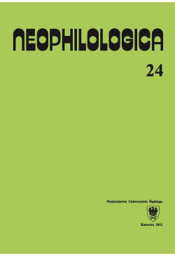Neophilologica. Vol. 24:...