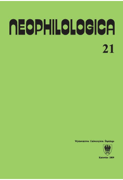 Neophilologica. Vol. 21:...