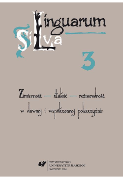 Linguarum Silva. T. 3:...