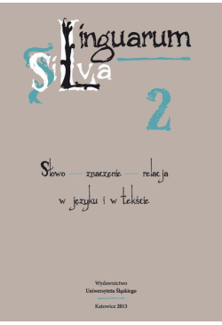 Linguarum Silva. T. 2:...