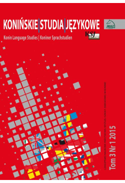 Konińskie Studia Językowe...
