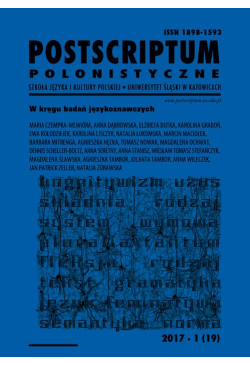 Postscriptum Polonistyczne...