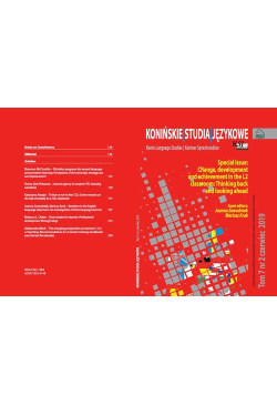 Konińskie Studia Językowe...