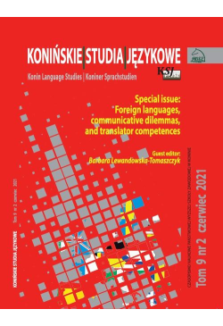 Konińskie Studia Językowe...
