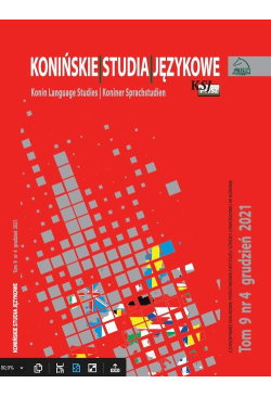 Konińskie Studia Językowe...