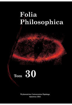 Folia Philosophica. T. 30