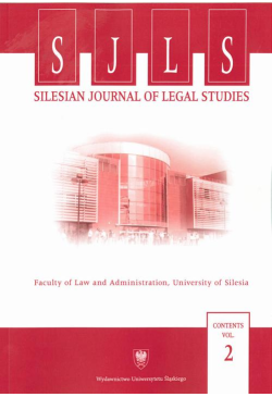 Silesian Journal of Legal...
