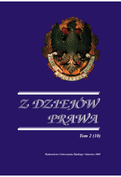 Z Dziejów Prawa. T. 2 (10)