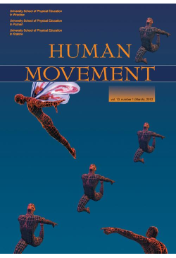 Human Movement 13(1)/2012