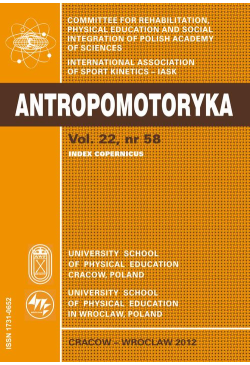 ANTROPOMOTORYKA 58/2012