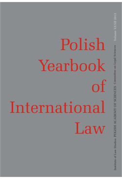 2012 Polish Yearbook of...