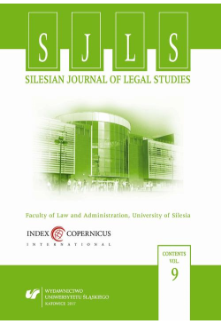 Silesian Journal of Legal...