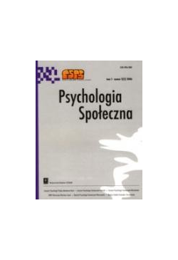 Psychologia Społeczna nr...