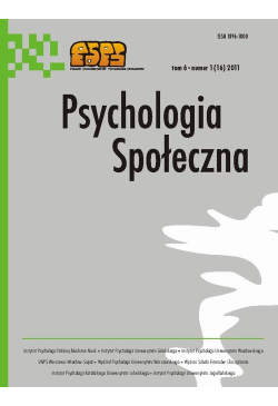 Psychologia Społeczna nr...