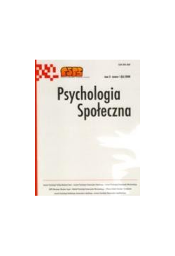 Psychologia Społeczna nr...