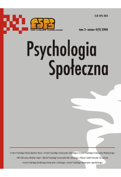 Psychologia Społeczna nr...