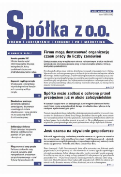 Spóła z o.o. Prawo...