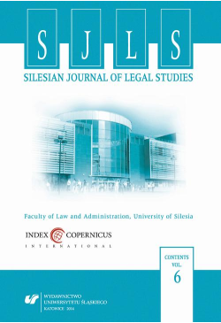 Silesian Journal of Legal...