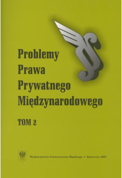 Problemy Prawa Prywatnego...