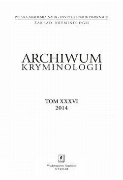 Archiwum Kryminologii, tom...