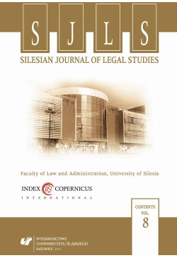 Silesian Journal of Legal...