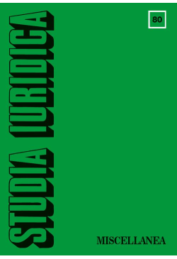 Studia Iuridica, nr 80