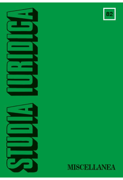 Studia Iuridica, nr 82