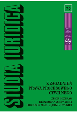 Studia Iuridica, nr 75