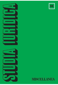 Studia Iuridica, nr 68
