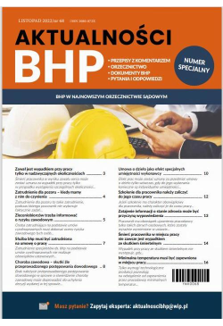 Aktualności BHP – Numer...