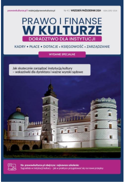 Prawo i finanse w kulturze...
