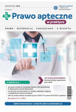 Prawo apteczne w praktyce...