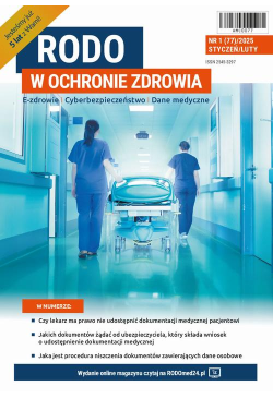 RODO w ochronie zdrowia nr 77