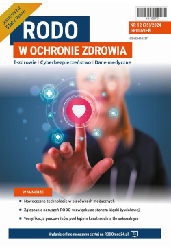 RODO w ochronie zdrowia nr 75