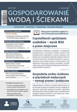 Gospodarowanie wodą i...