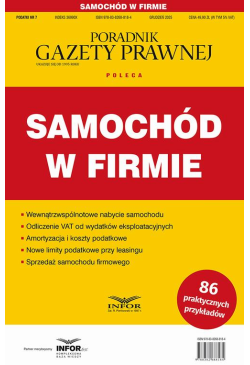 Samochód w firmie.Podatki...