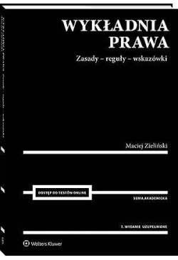 Wykładnia prawa. Zasady -...