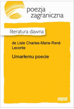 Umarłemu poecie
