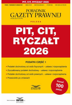 PIT, CIT, ryczałt 2026