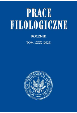 Prace Filologiczne LXXX