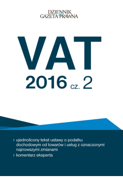VAT 2016 cz. 2