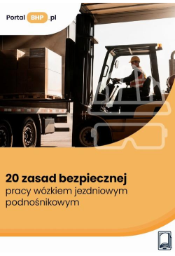 20 zasad bezpiecznej pracy...