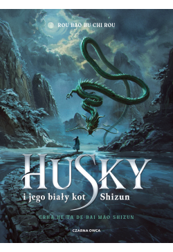 Husky i jego biały kot Shizun