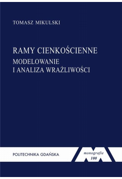 Ramy cienkościenne:...