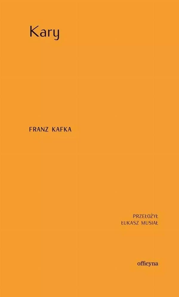 Kary — Franz Kafka