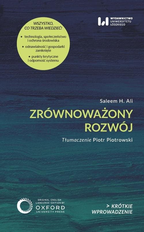 Zrównoważony rozwój — Saleem H. Ali
